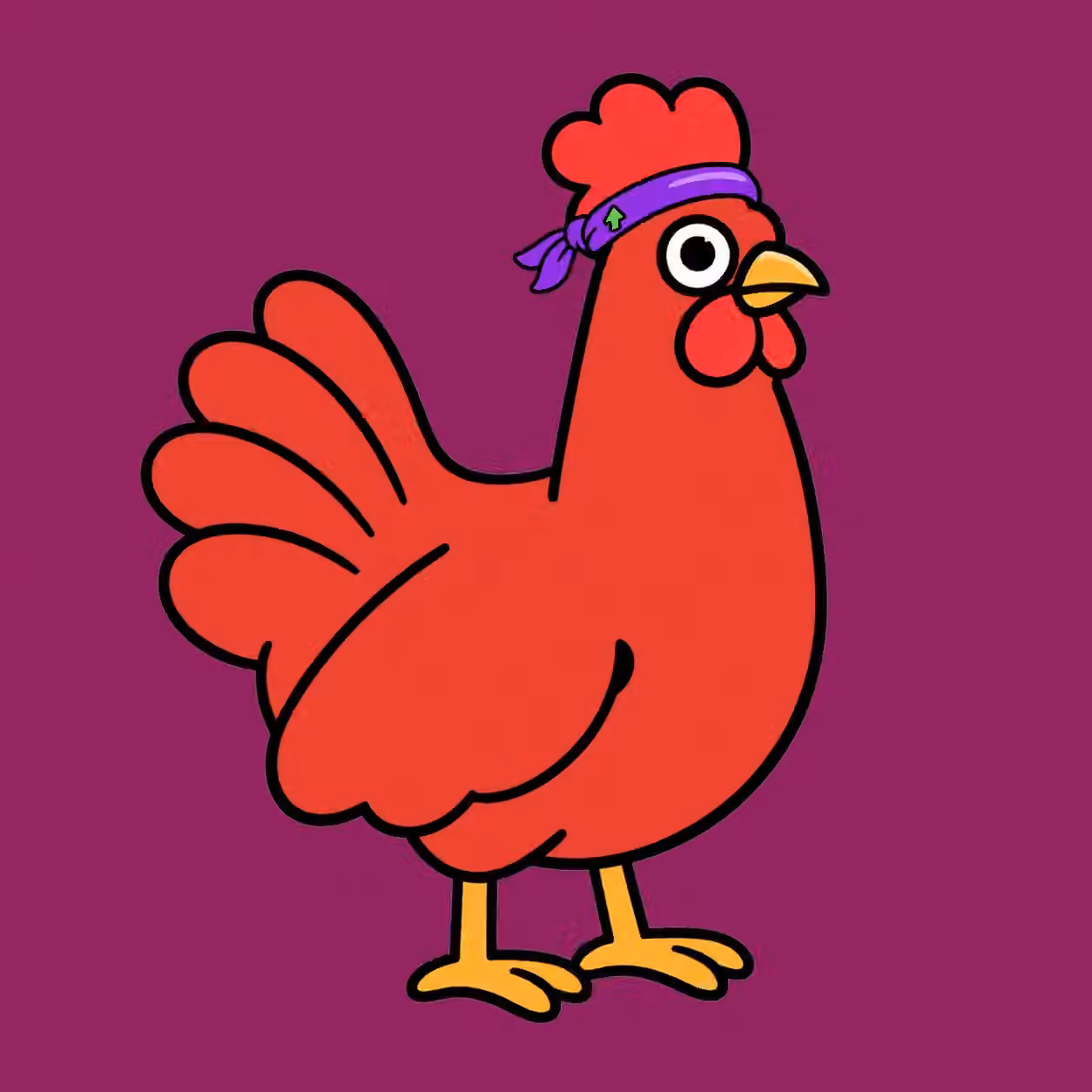 Hen #2833