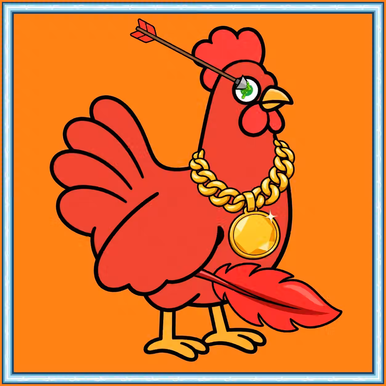 Hen #3018
