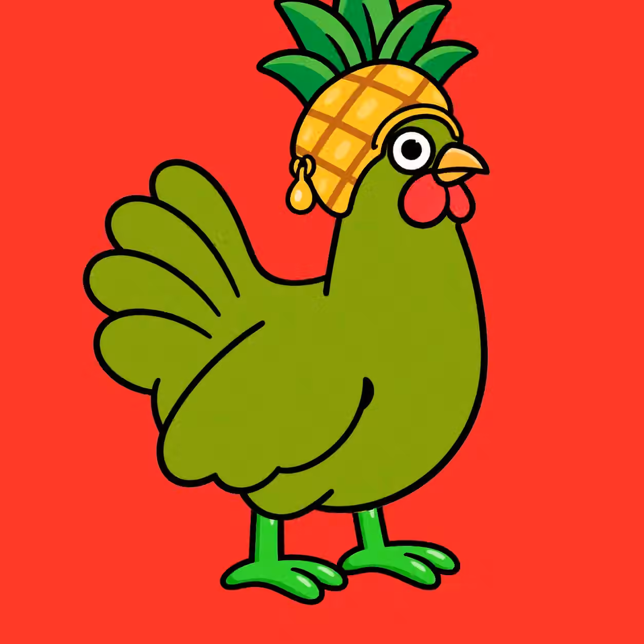 Hen #3025