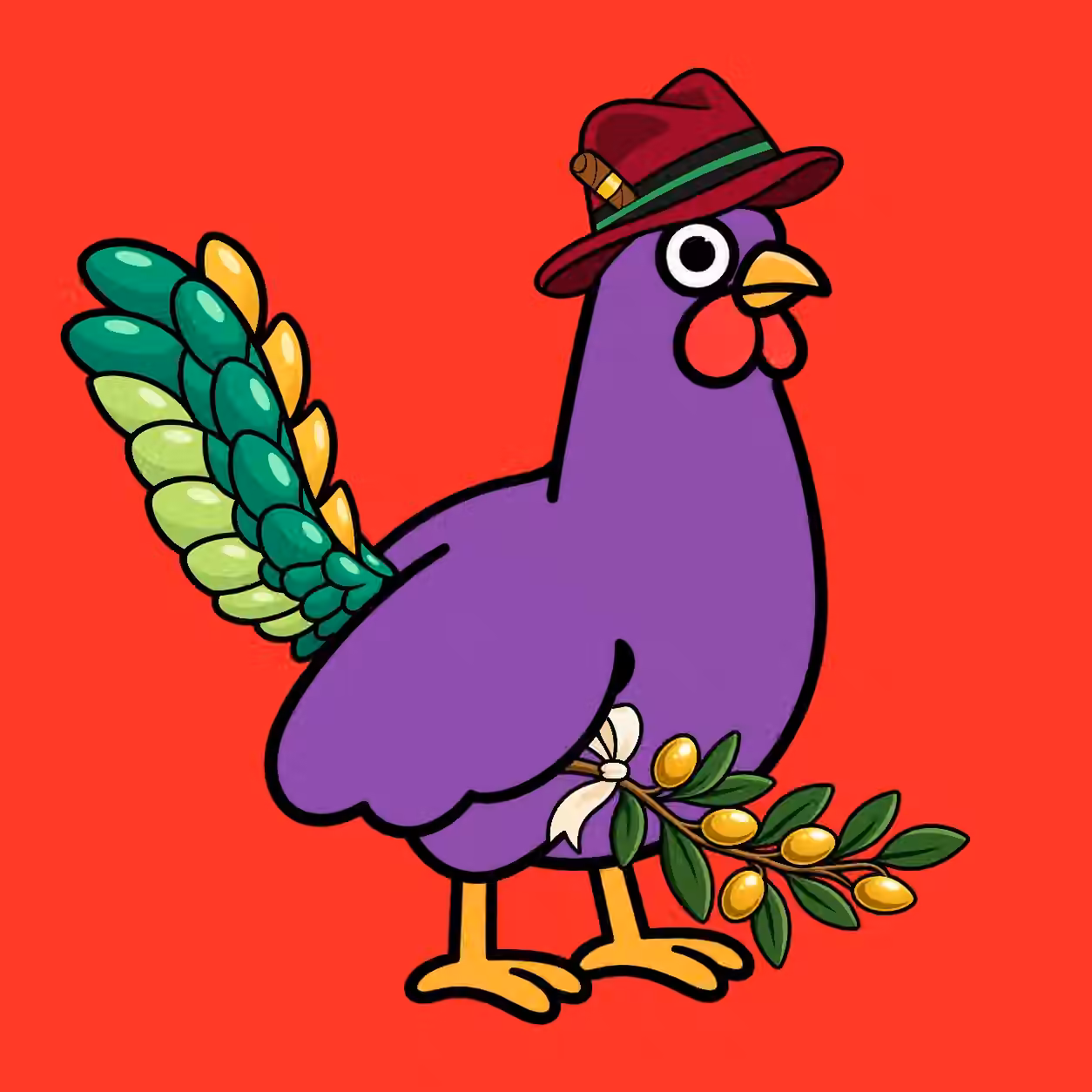 Hen #3445