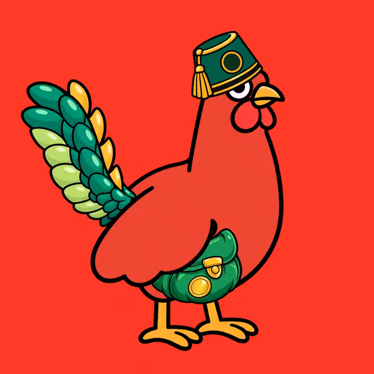 Hen #3451