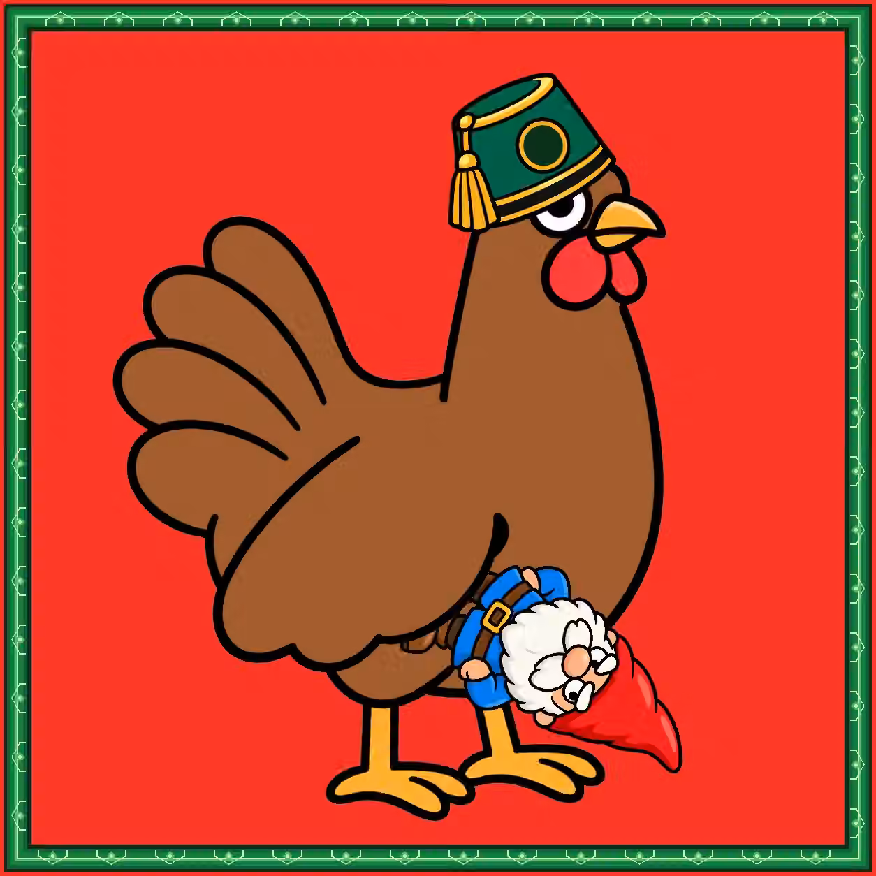 Hen #3658
