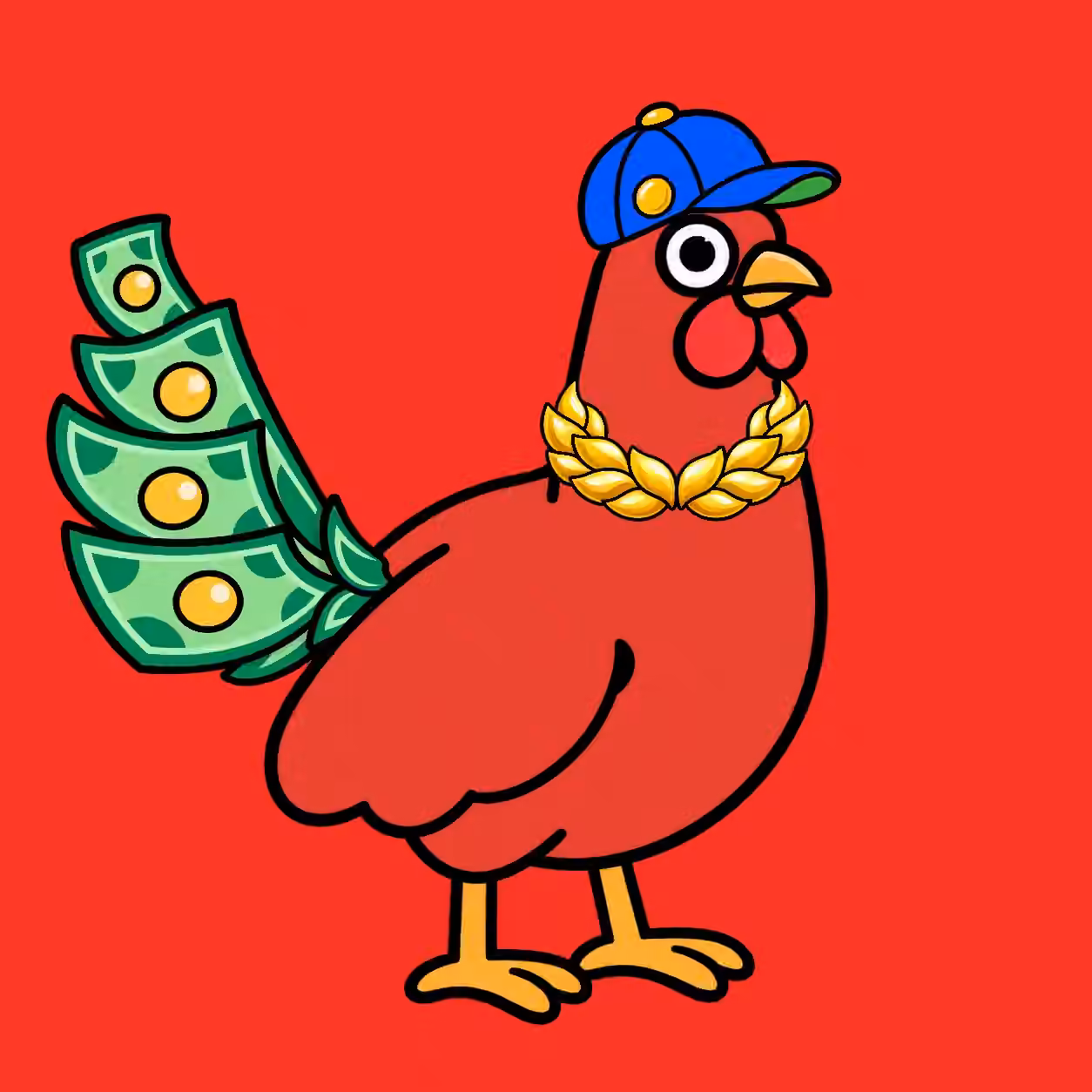 Hen #3696