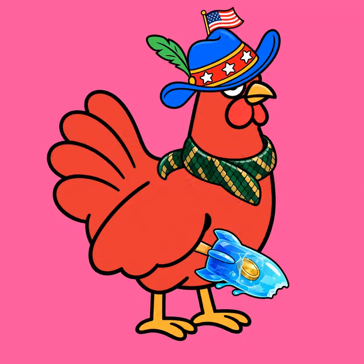 Hen #3741