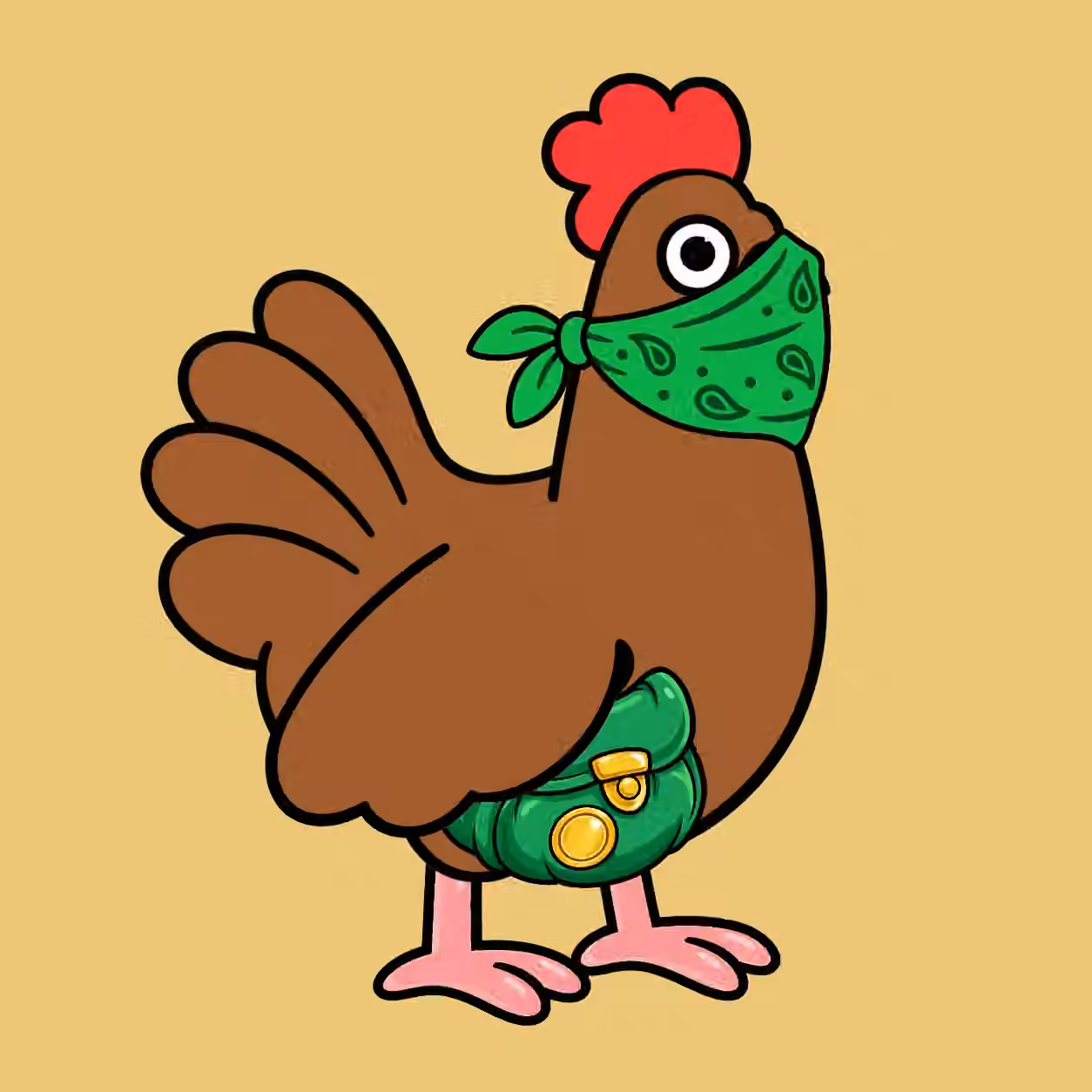 Hen #3844