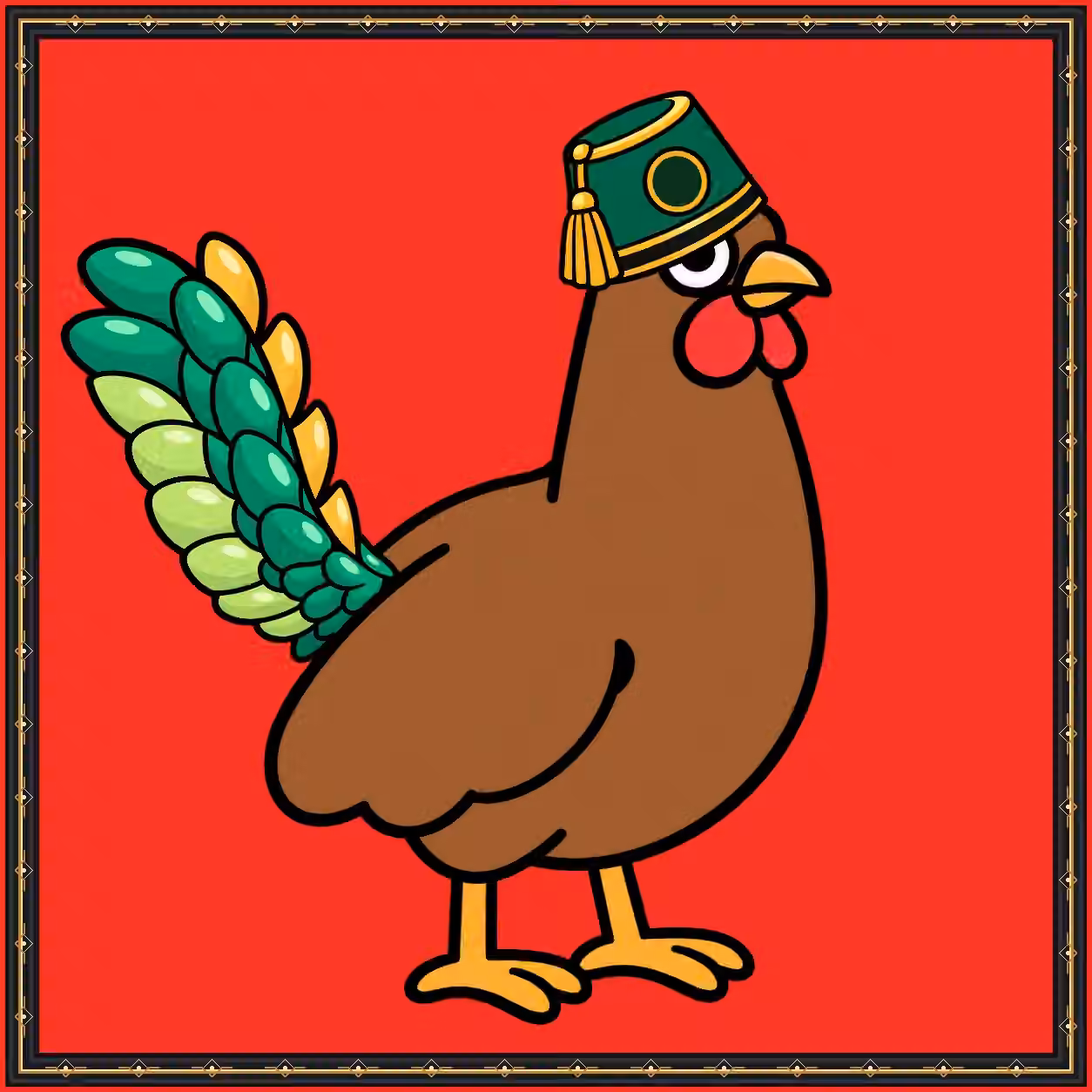 Hen #3907