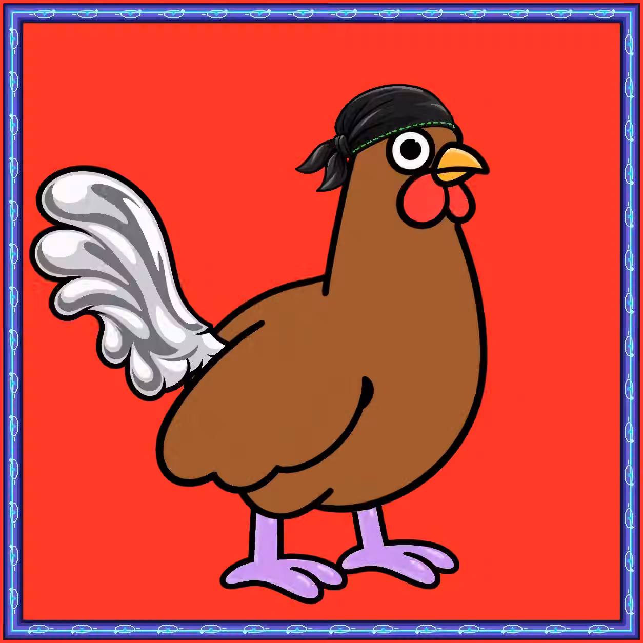 Hen #7195