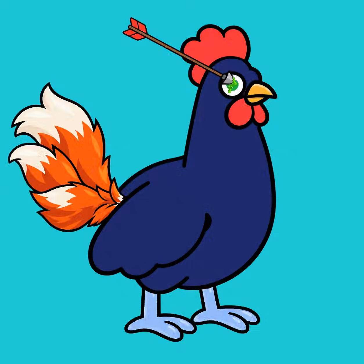 Hen #7245