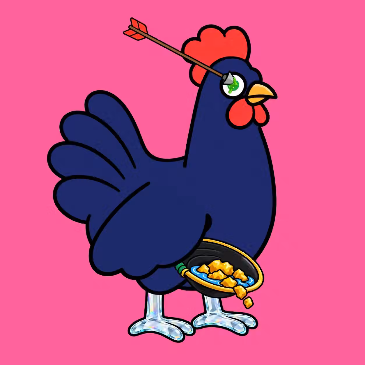 Hen #7604