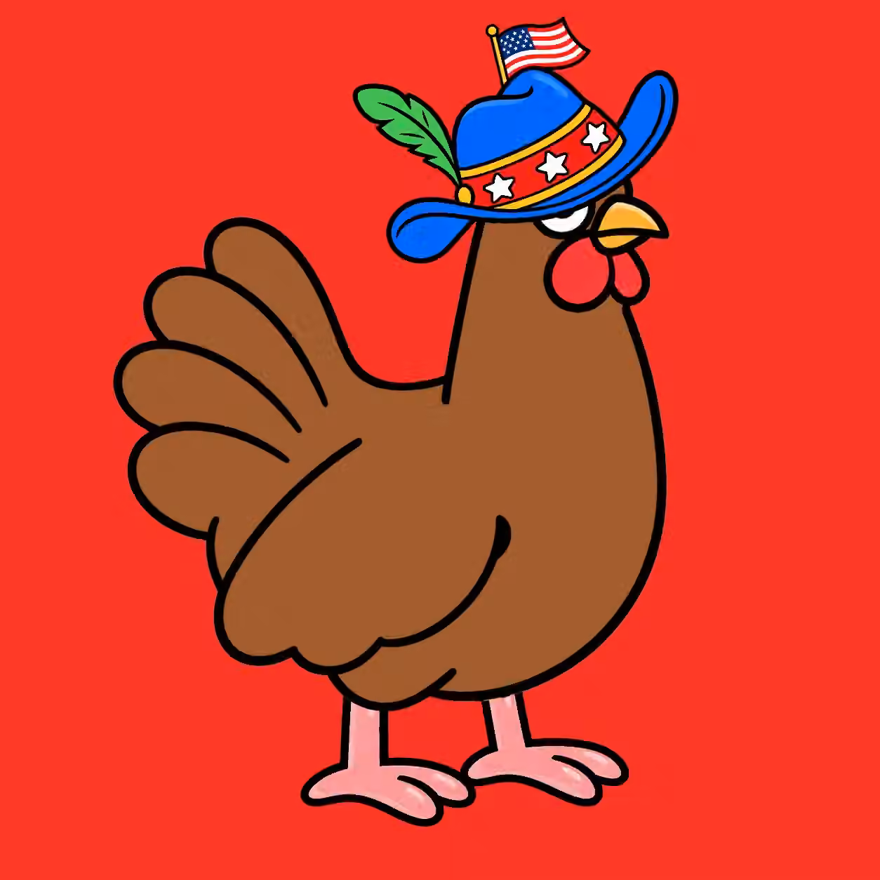 Hen #7636