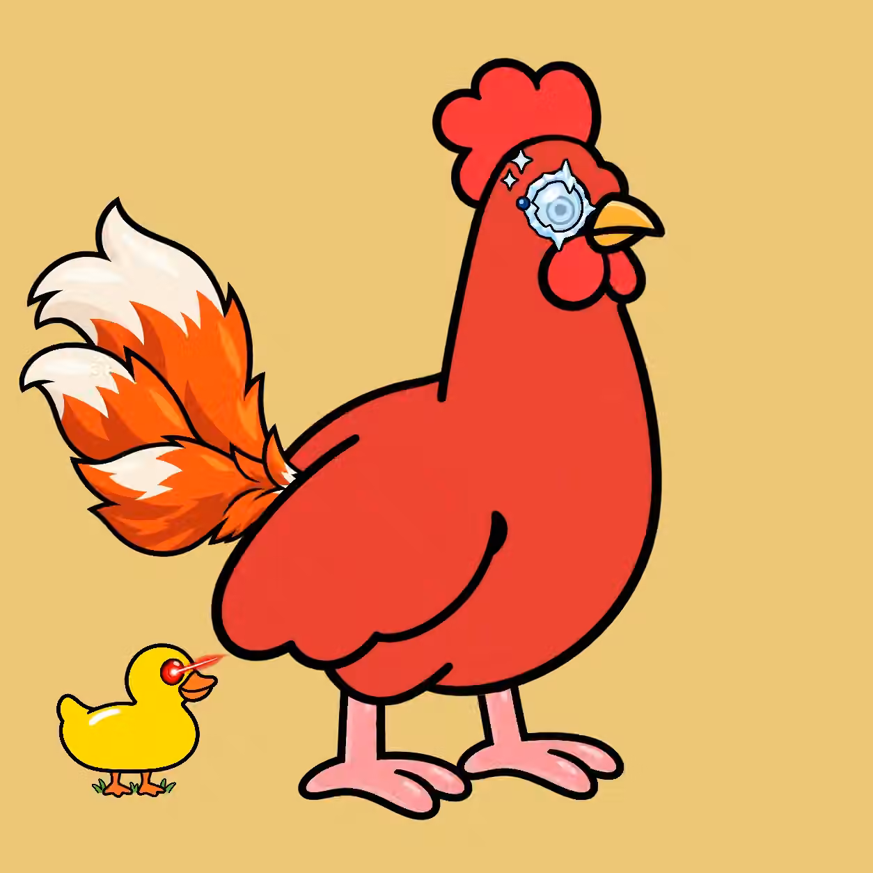 Hen #7848