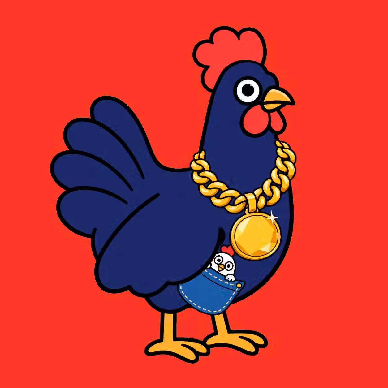 Hen #8021