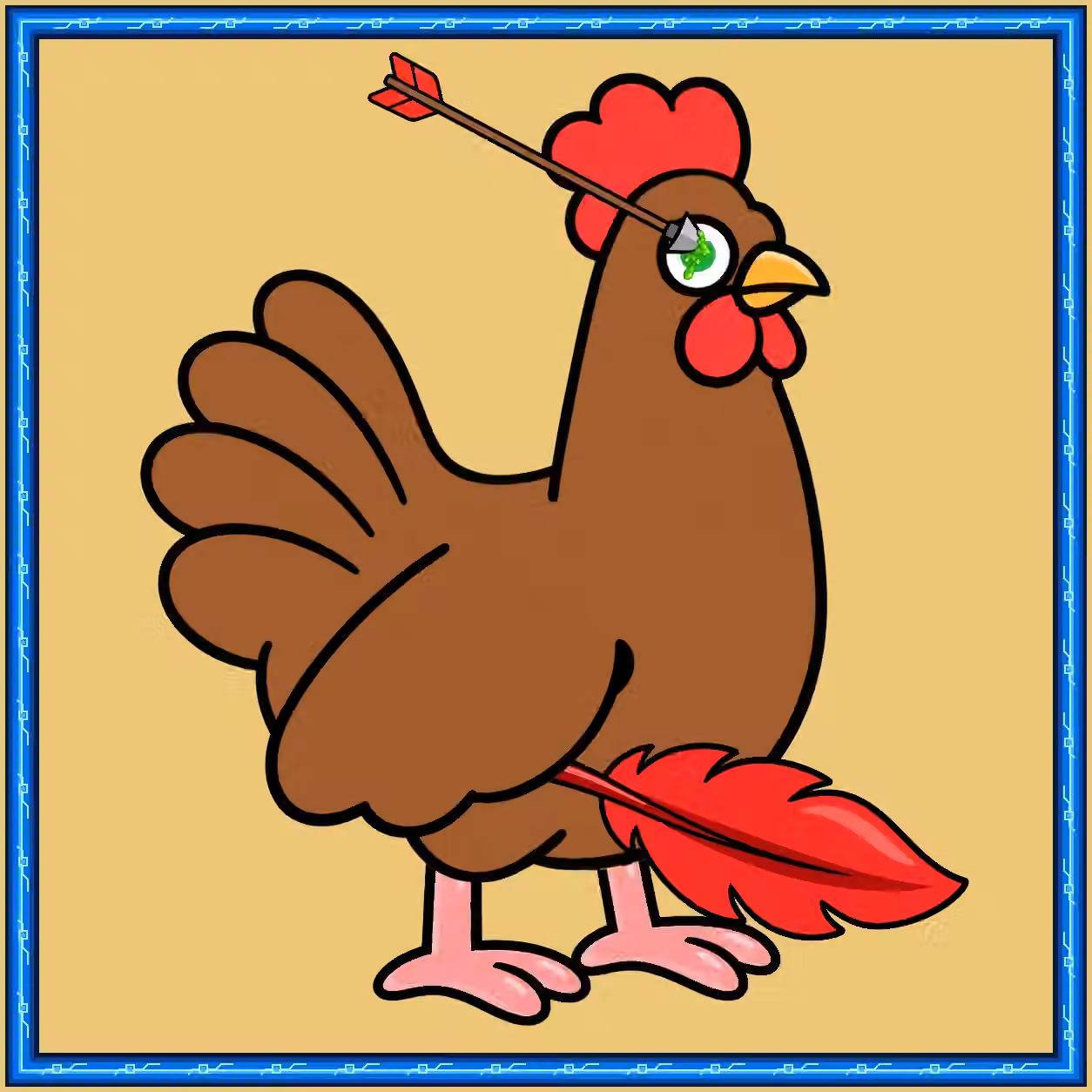Hen #805