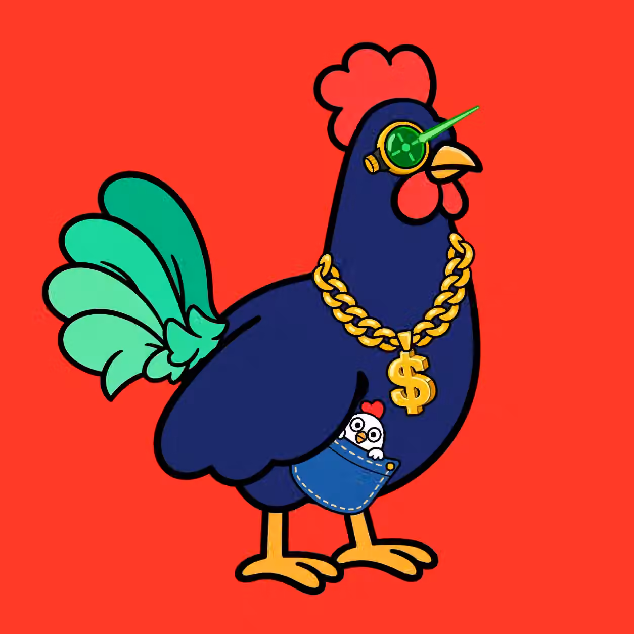 Hen #8257