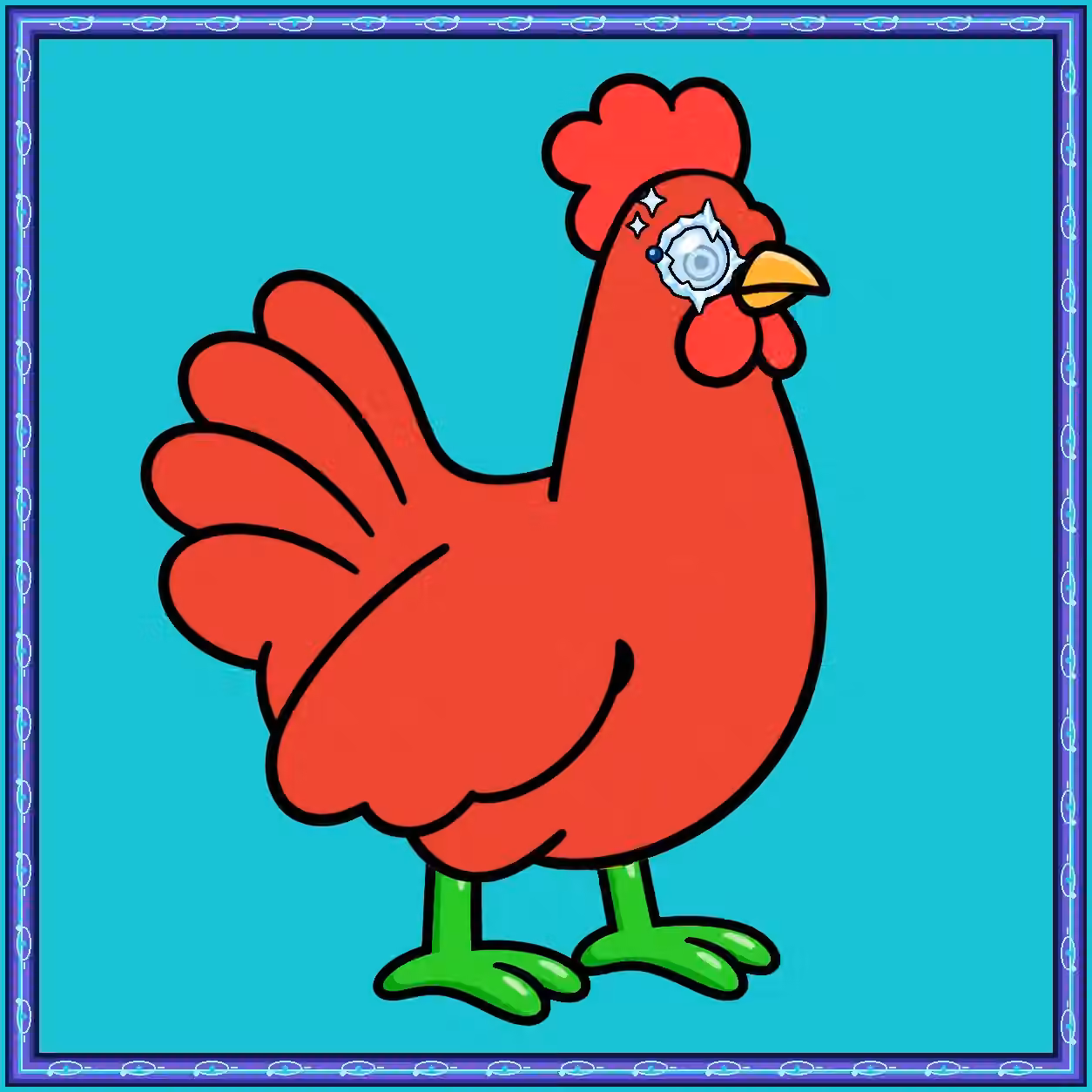 Hen #8418