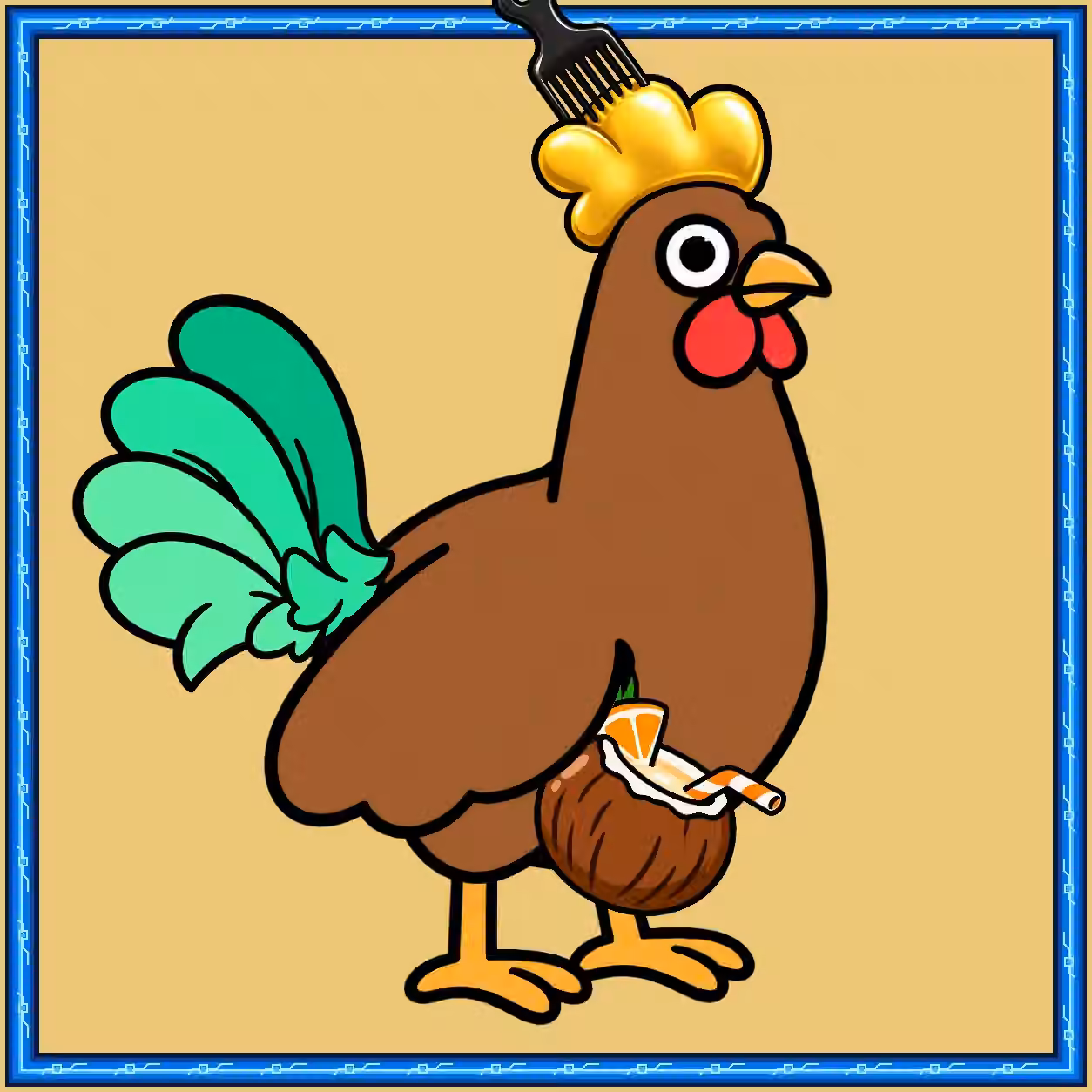 Hen #8542