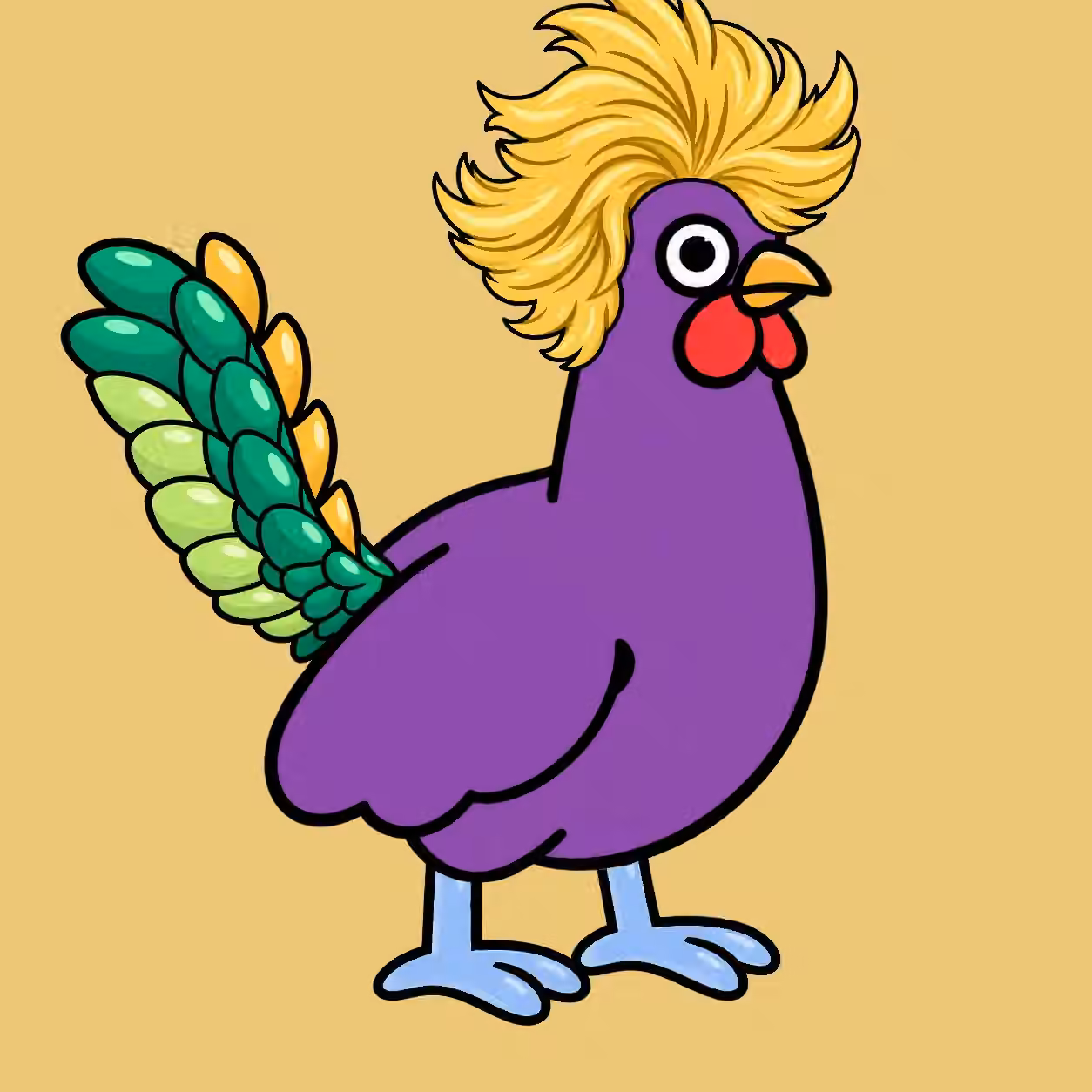 Hen #8596