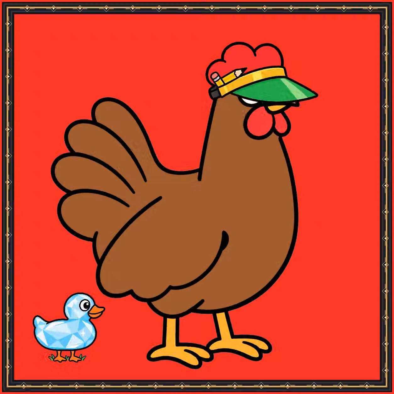 Hen #888