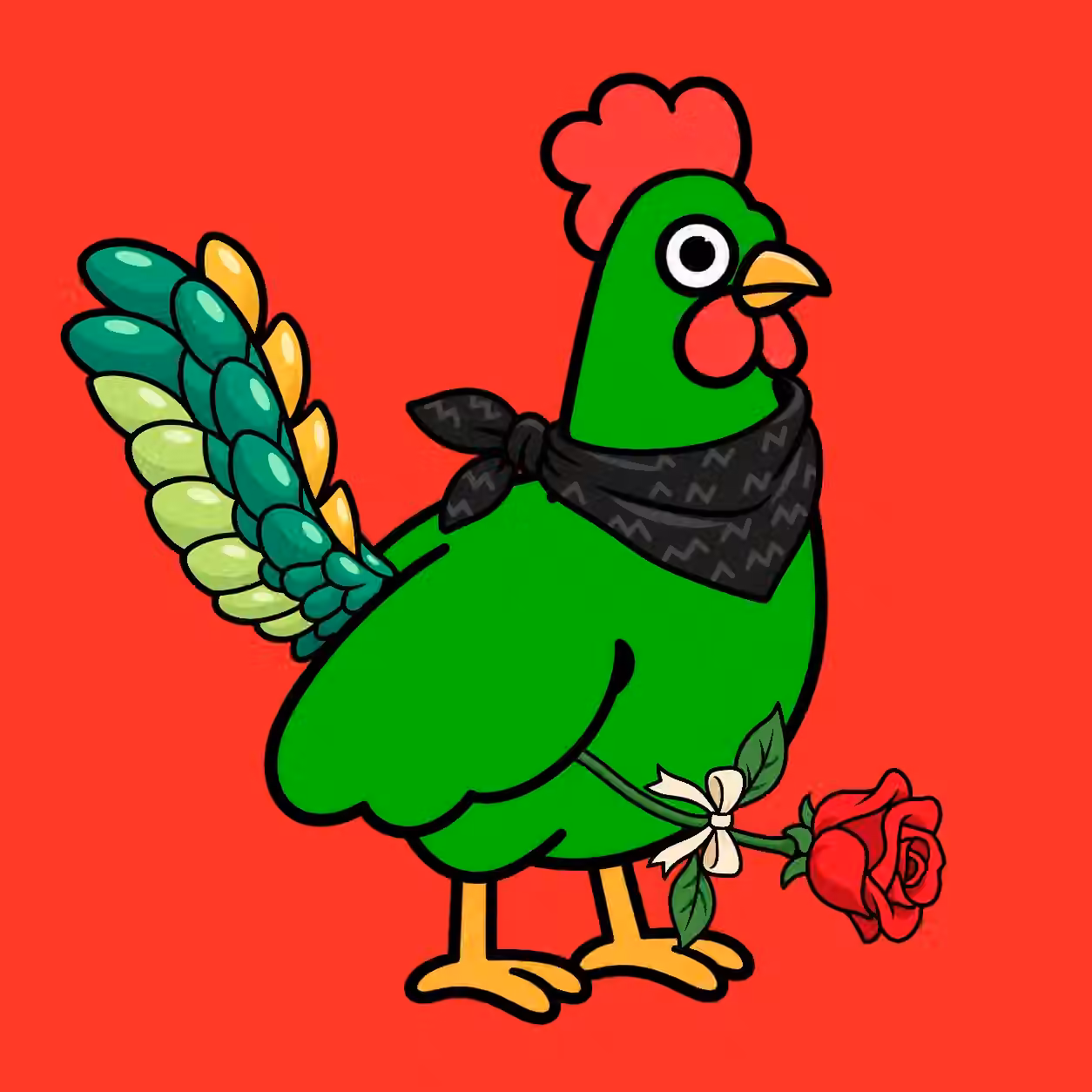 Hen #9077
