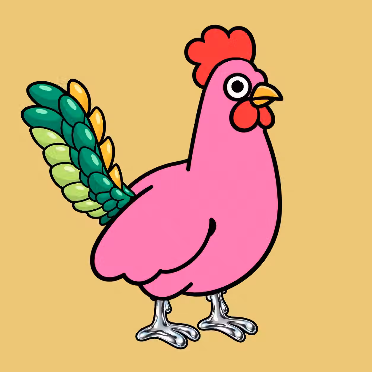 Hen #9091