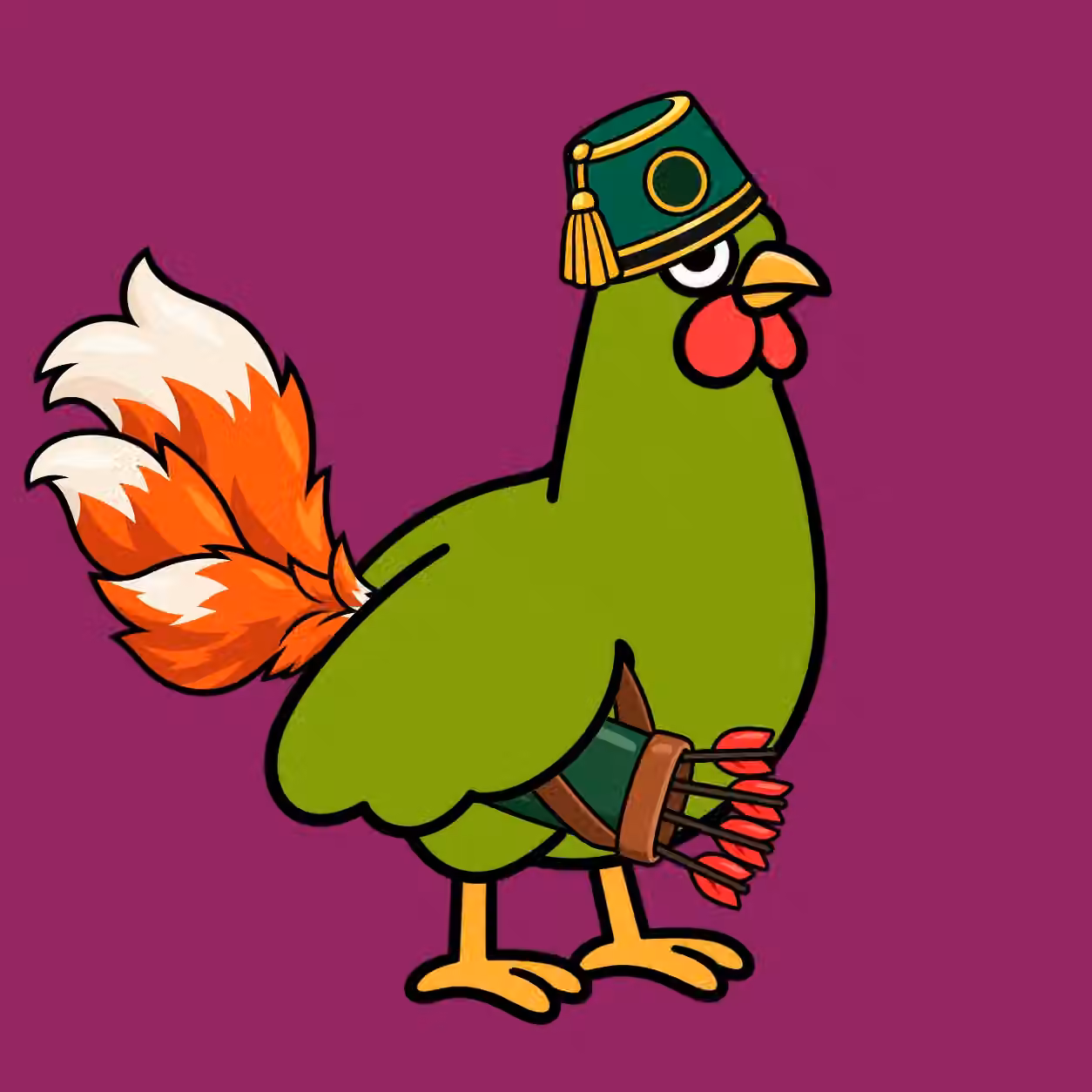 Hen #9605