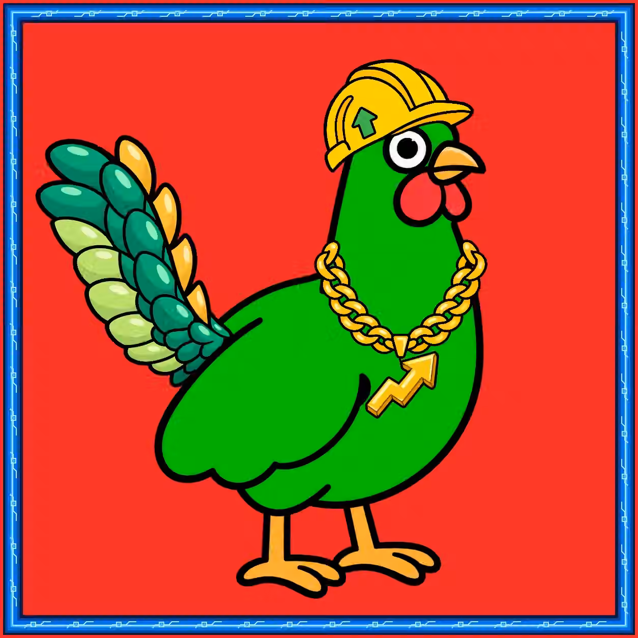 Hen #9883