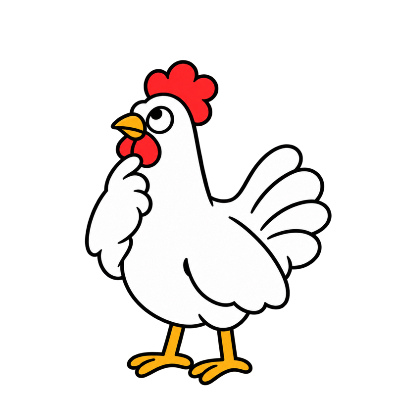 Thinking Hen